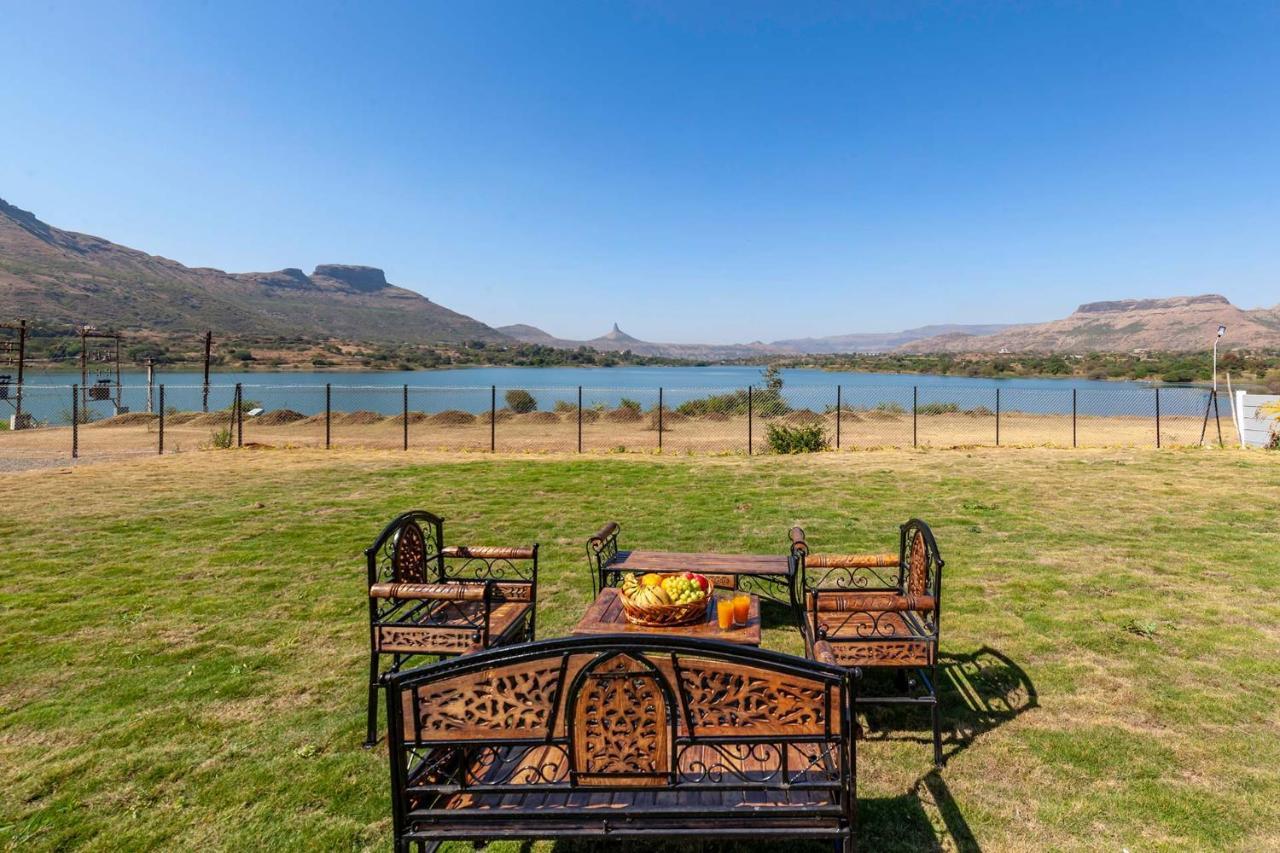 Stayvista'S Bellisimo Panorama - Lakeside Oasis With Infinity Pool, Modern Interiors, Open-To-Sky Bathtub, And Lush Green Lawn Nashik Exterior foto